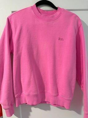Kith Bubblegum Pink Scoopneck Crewneck Sweatshirt